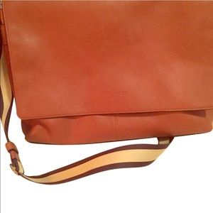 Coach Leather Work Bag
